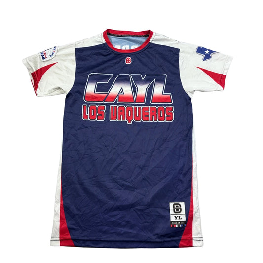 Unbranded Navy Red Baseball Jersey-XS