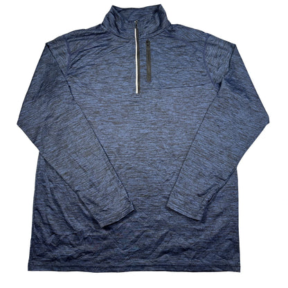 Thrift-and-treasures Blue Heathered Pullover-L Liberty Pro