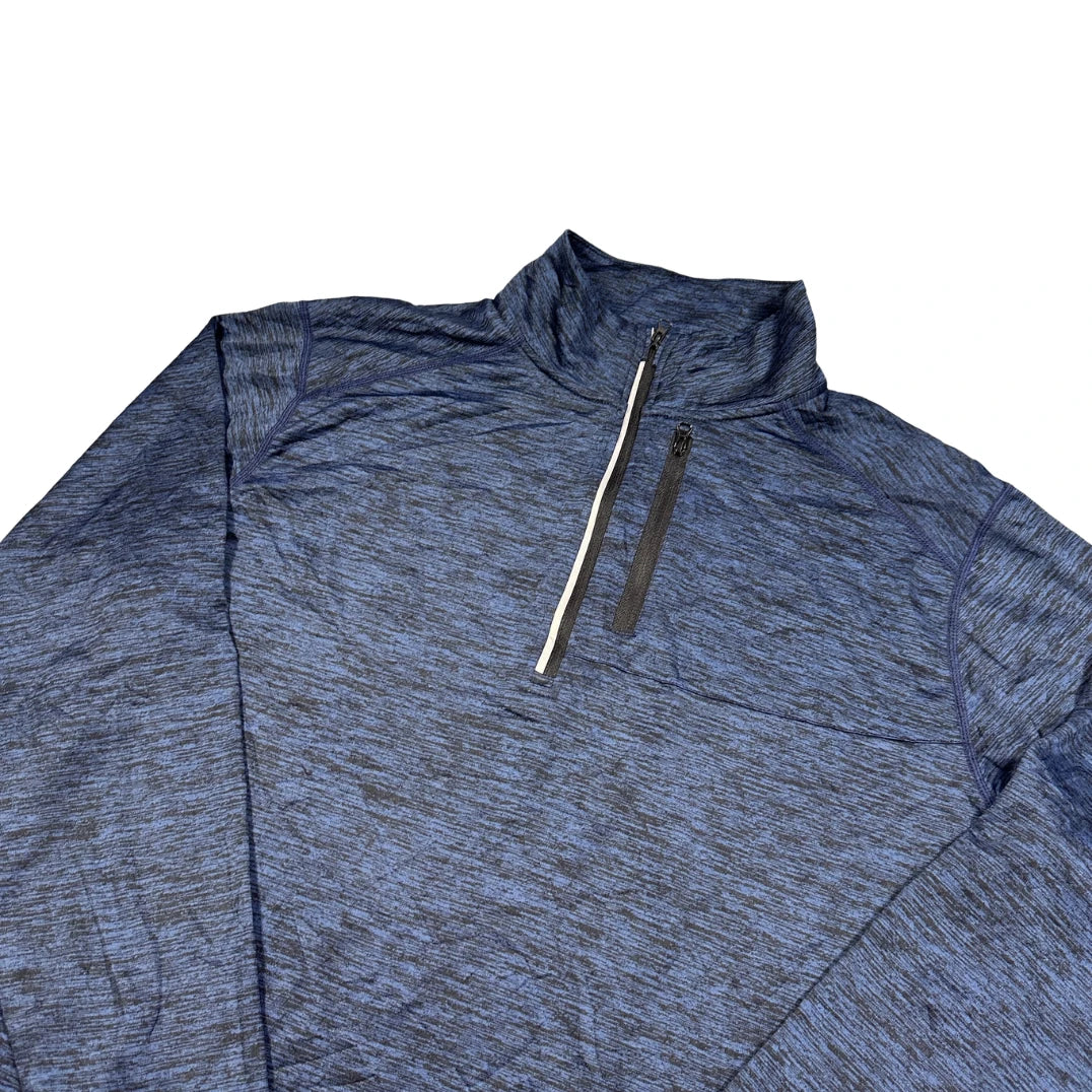 Thrift-and-treasures Blue Heathered Pullover-L Liberty Pro