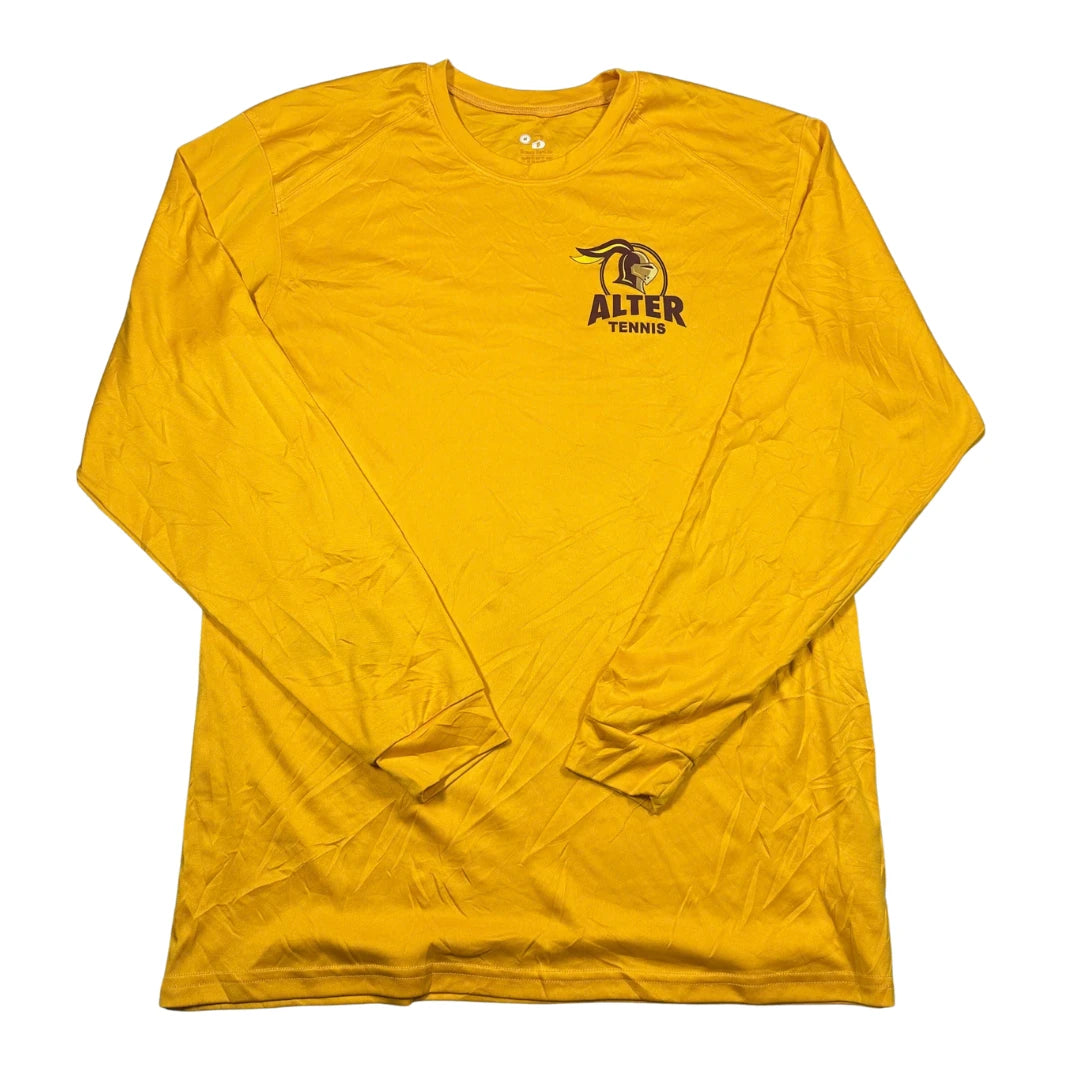 Thrift-and-treasures Yellow Men's Tennis Shirt-M Badger®