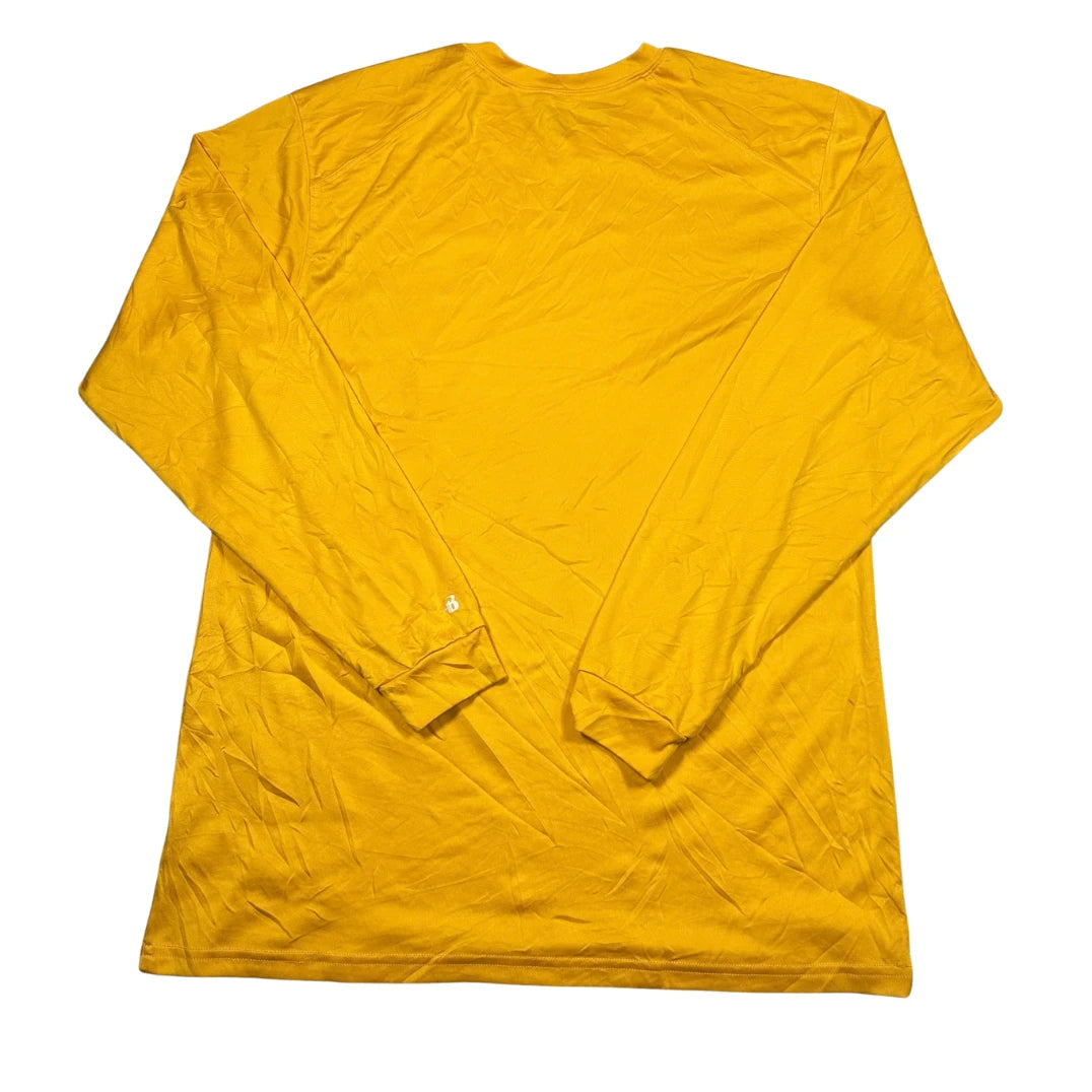 Thrift-and-treasures Yellow Men's Tennis Shirt-M Badger®