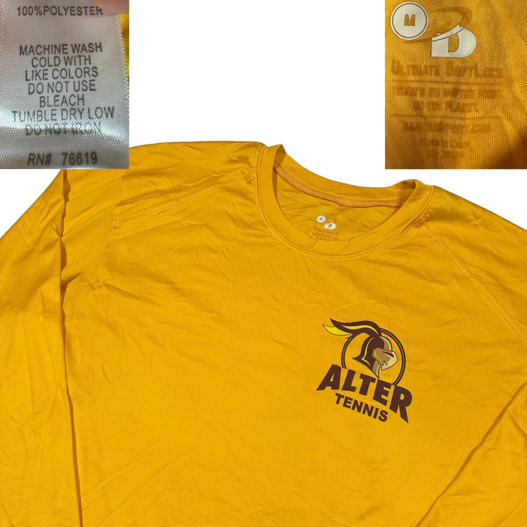 Thrift-and-treasures Yellow Men's Tennis Shirt-M Badger®
