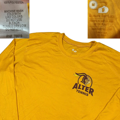 Thrift-and-treasures Yellow Men's Tennis Shirt-M Badger®