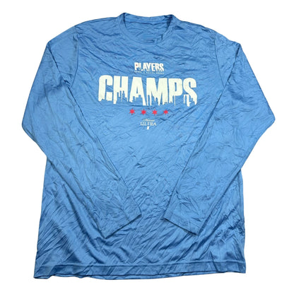 Unbranded Blue Champions Long Sleeve Shirt-L