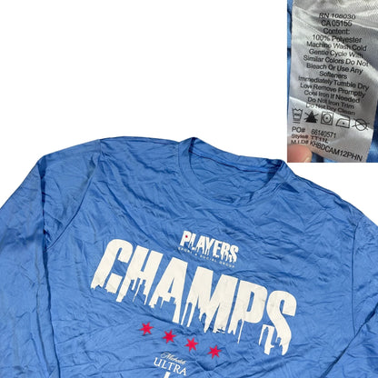 Unbranded Blue Champions Long Sleeve Shirt-L