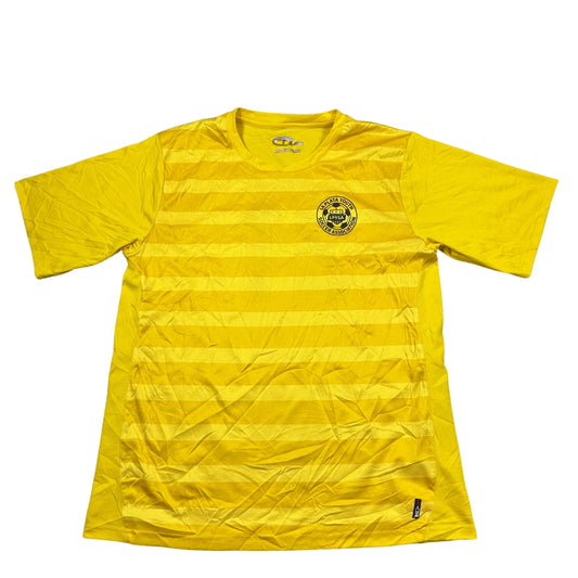 Challenger Teamwear Yellow Number 21-L Football Sports Jerseys
