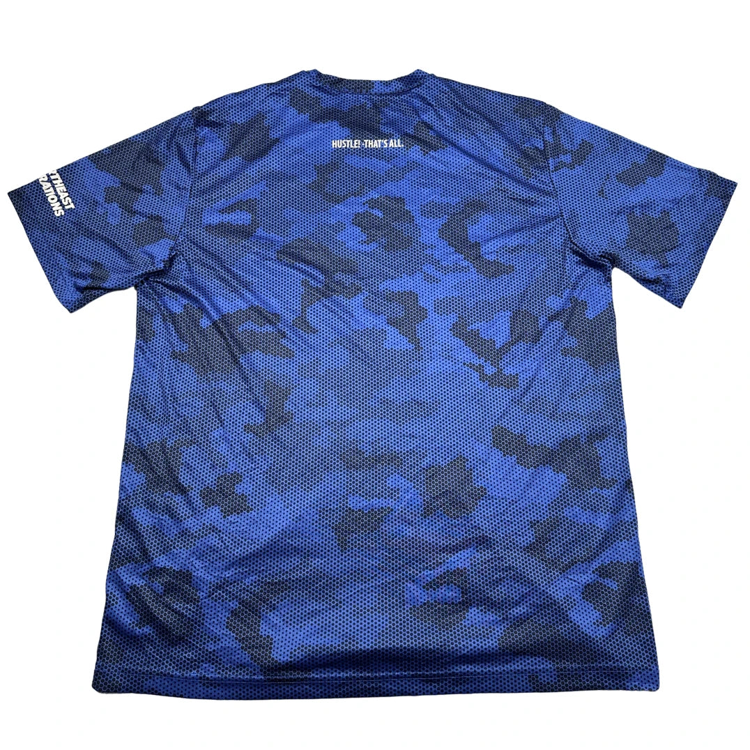 Sport-Tek® Royal Blue Camo Hex Performance T Shirt-XL