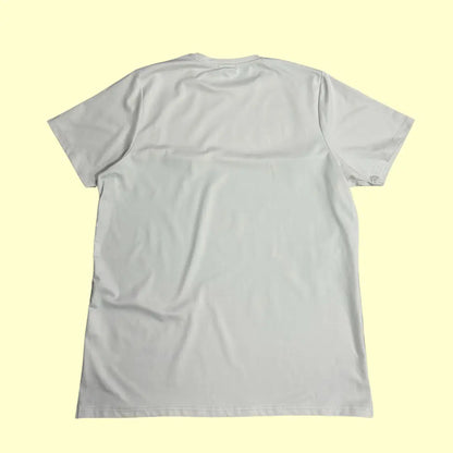 BoohooMAN Color-Block Tee – White & Grey