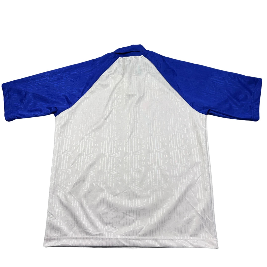 Poli White Shirt Raglan-L Polo T