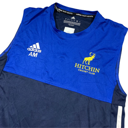 Adidas Blue Vest 3-Stripes-S SANDO COLLECTION