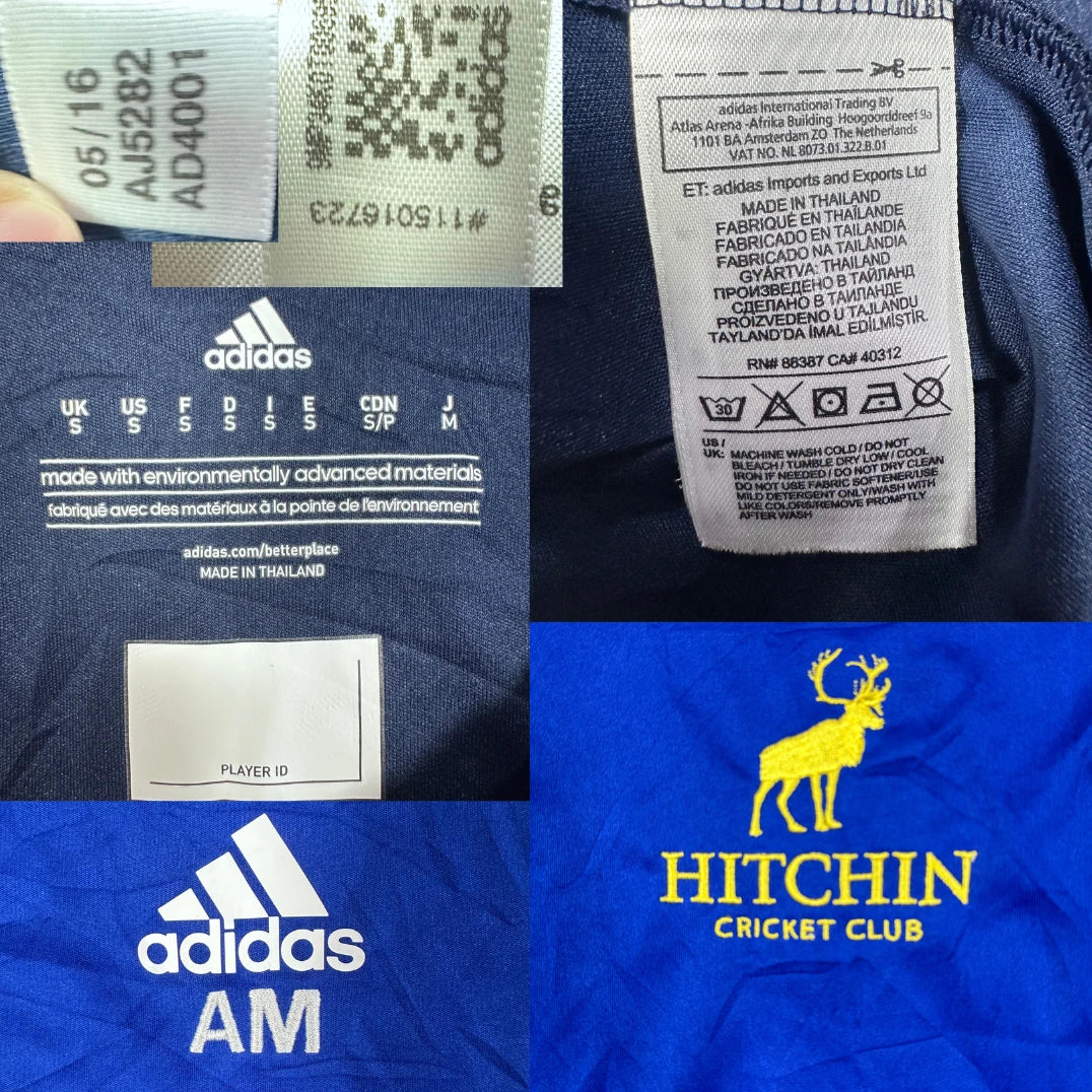 Adidas Blue Vest 3-Stripes-S SANDO COLLECTION