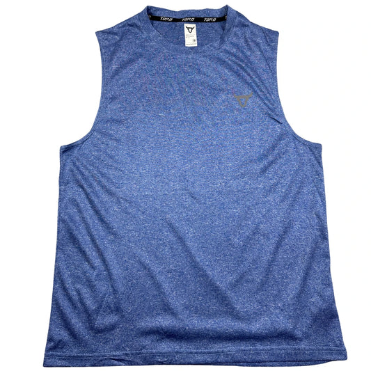 Toro® Blue Heather Dri-Fit Sleeveless Muscle Tank Top-S