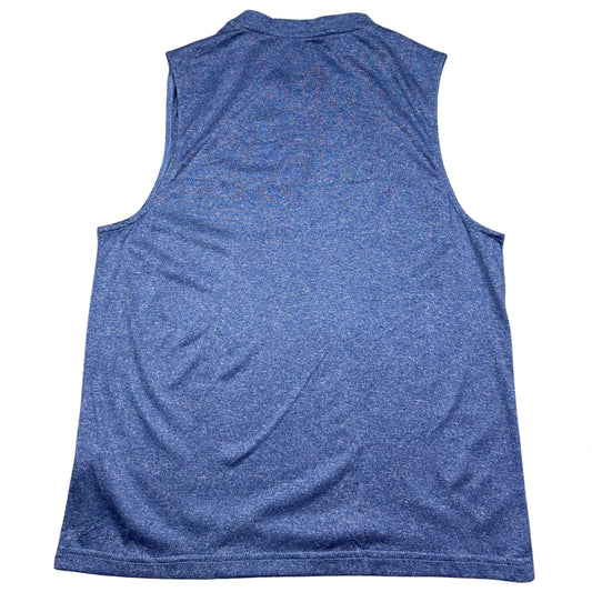 Toro® Blue Heather Dri-Fit Sleeveless Muscle Tank Top-S
