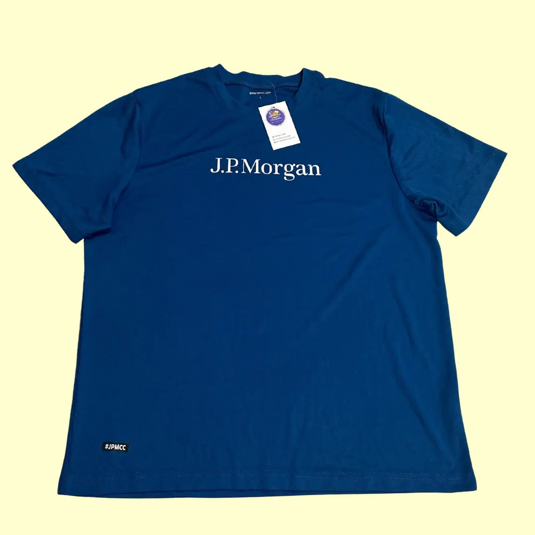J.P. Morgan Corporate Tee – Blue