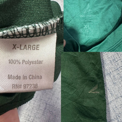 Unbranded Forest Green Performance T Shirt Baseball Print-XL