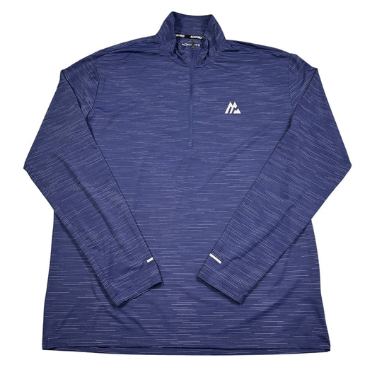 Montirex Blue Top Reflective-XL Workout Sports Gear