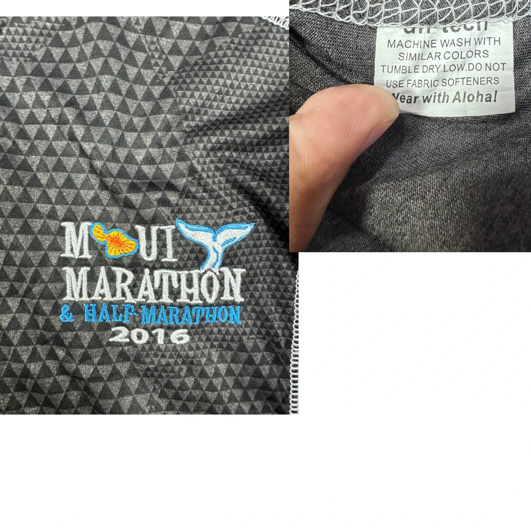 Dri tech Black Running Top-M Workout Sports Gear
