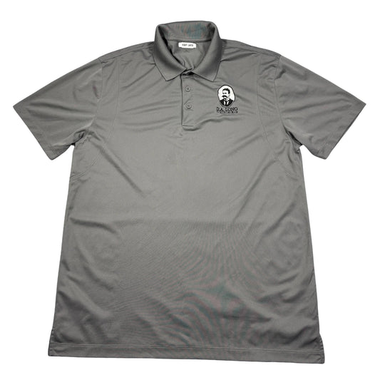 Sport-Tek® Grey Performance Polo Shirt Embroidered Logo-XL