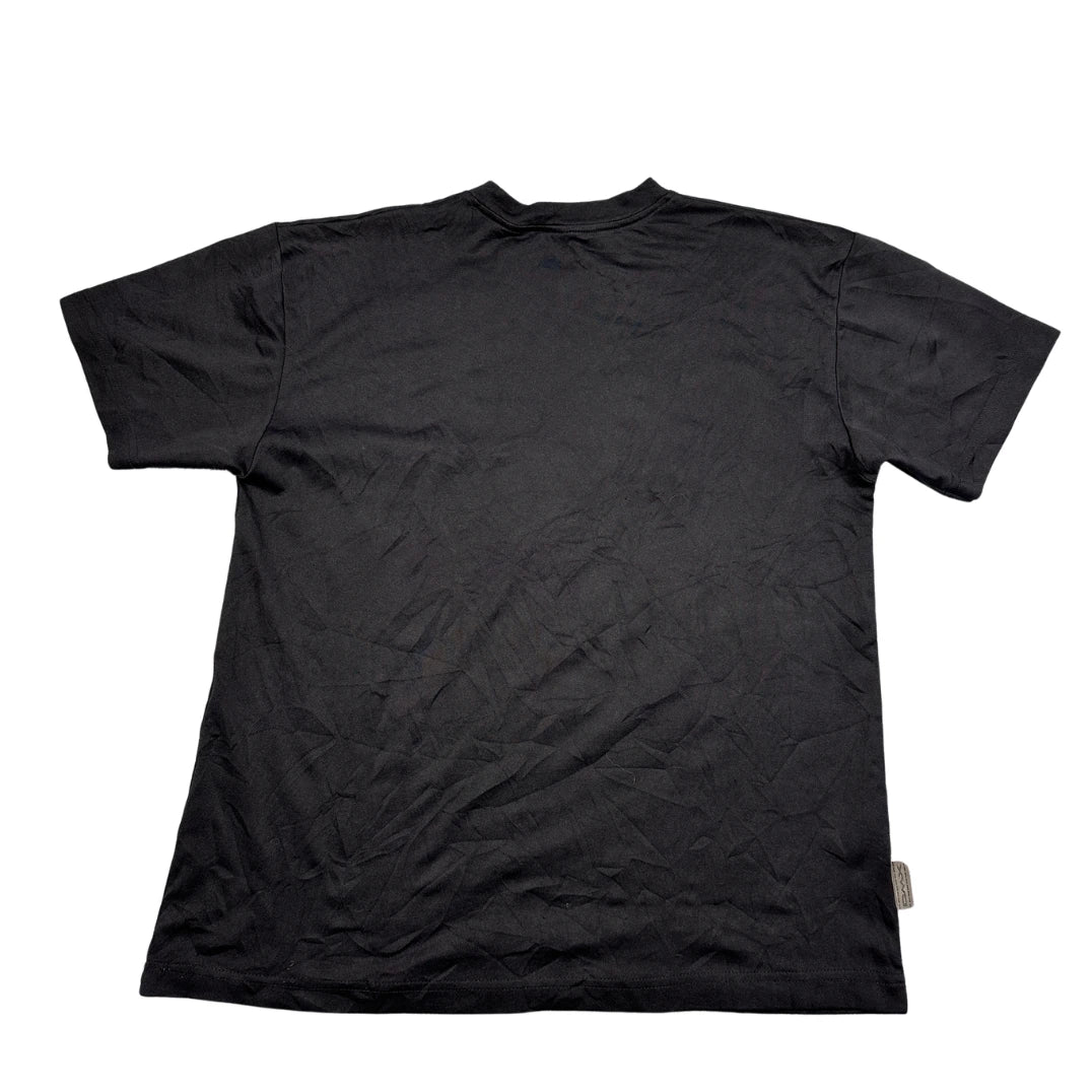 Unbranded Black Performance T Shirt Tonal Logo-S