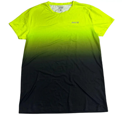 SikSilk Sport Neon Gradient Performance T-Shirt