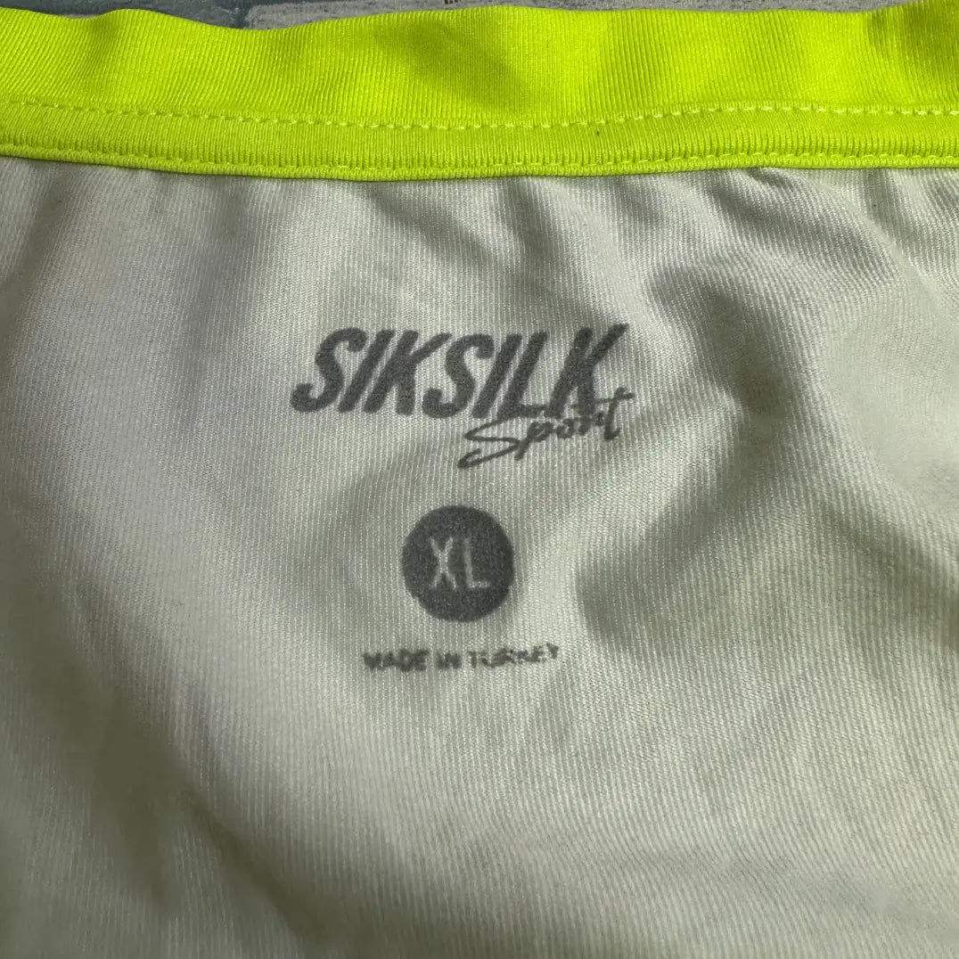 SikSilk Sport Neon Gradient Performance T-Shirt