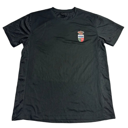 Makito Rox Black Graphic T-Shirt – Crest Detail