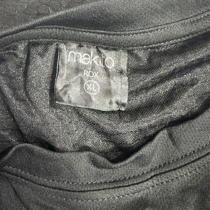 Makito Rox Black Graphic T-Shirt – Crest Detail