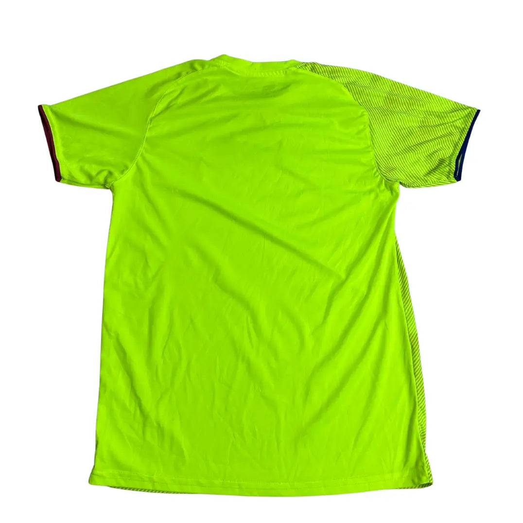 🟢 FC Barcelona Training Jersey – Neon Green