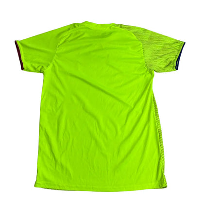 🟢 FC Barcelona Training Jersey – Neon Green