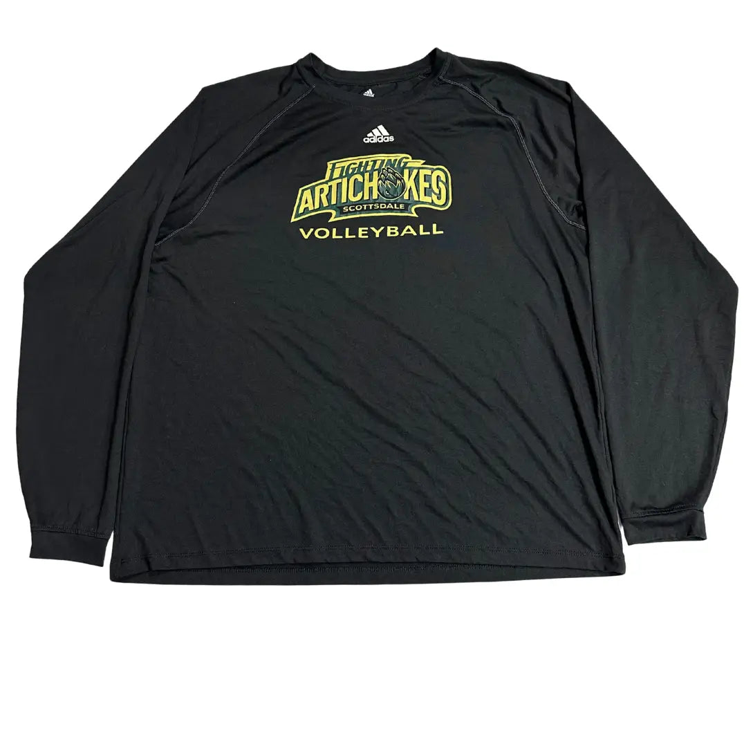 Adidas Climlite Long Sleeve Performance T-Shirt – Black