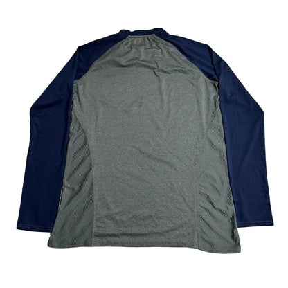 SRG Running Dri-FIT Long Sleeve Performance Top – Grey & Navy