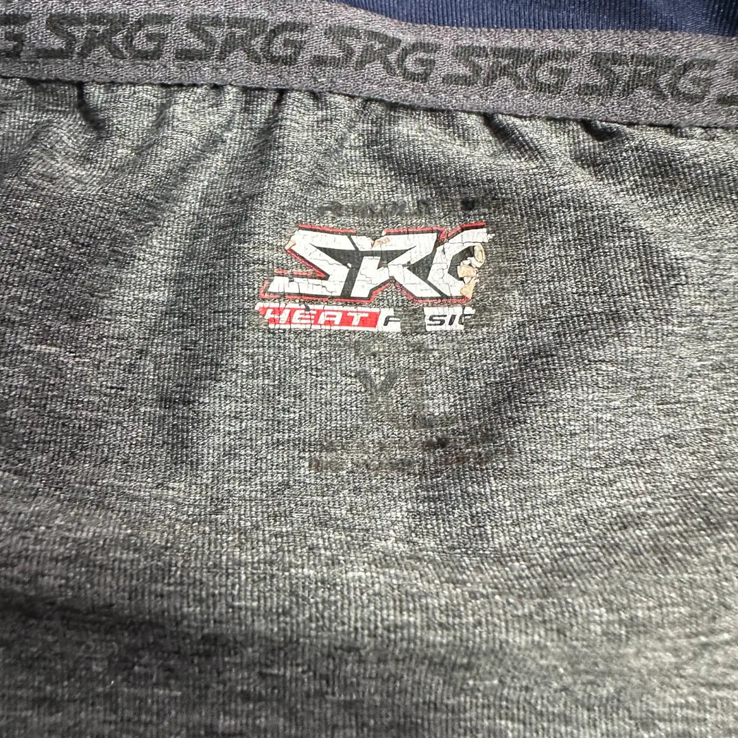 SRG Running Dri-FIT Long Sleeve Performance Top – Grey & Navy