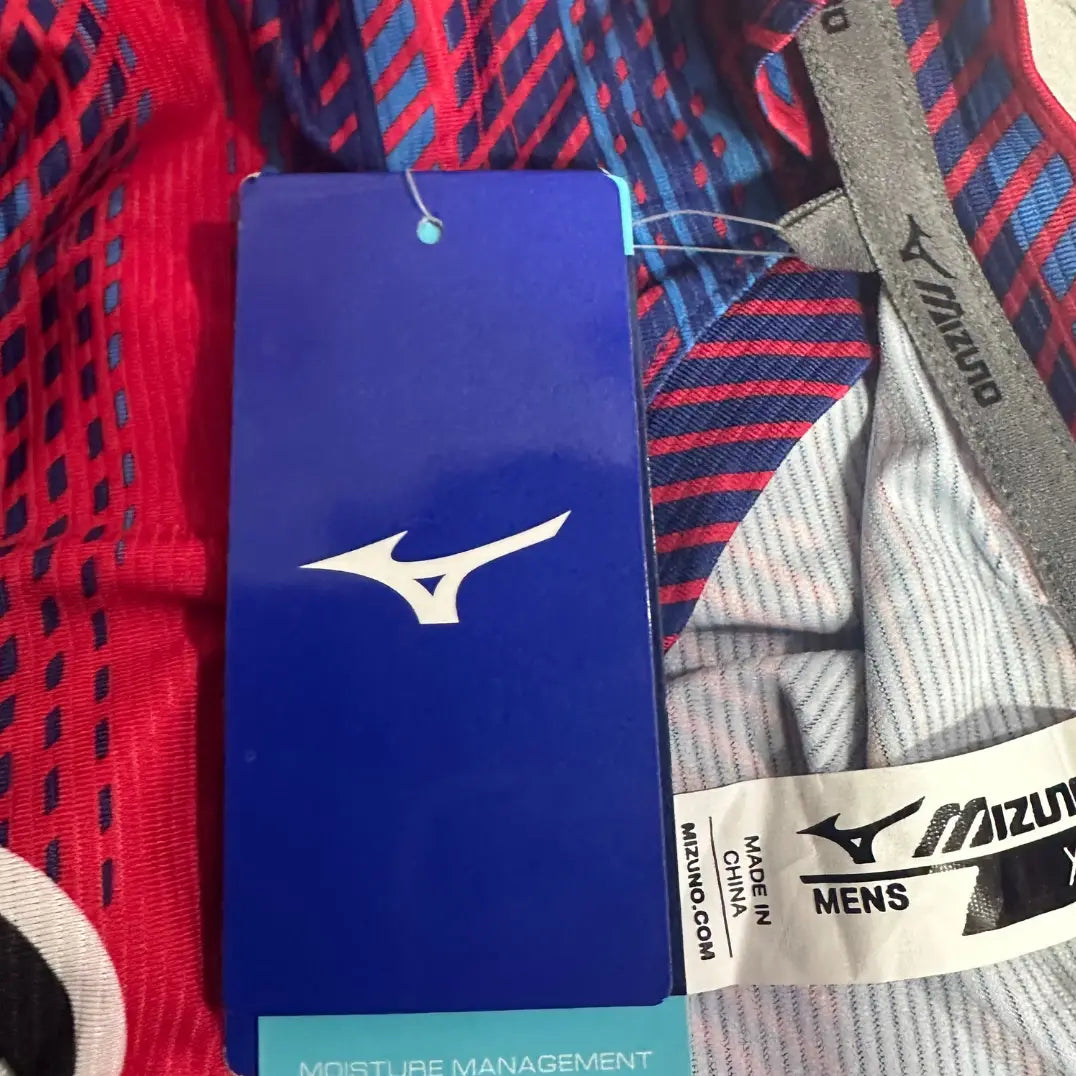 Mizuno AJC Peachtree Road Race Graphic Performance T Shirt 🔴🔵🏃‍♂️
