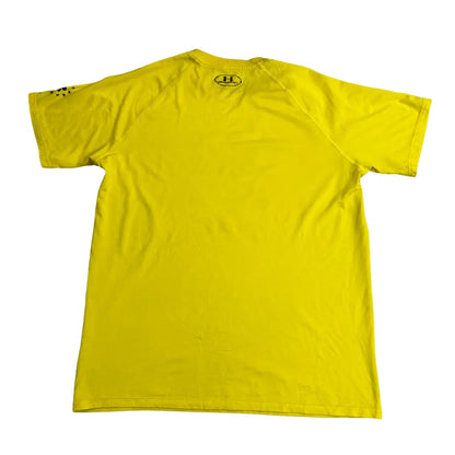 Under Armour HeatGear Yellow Graphic Performance T Shirt 🟡💪