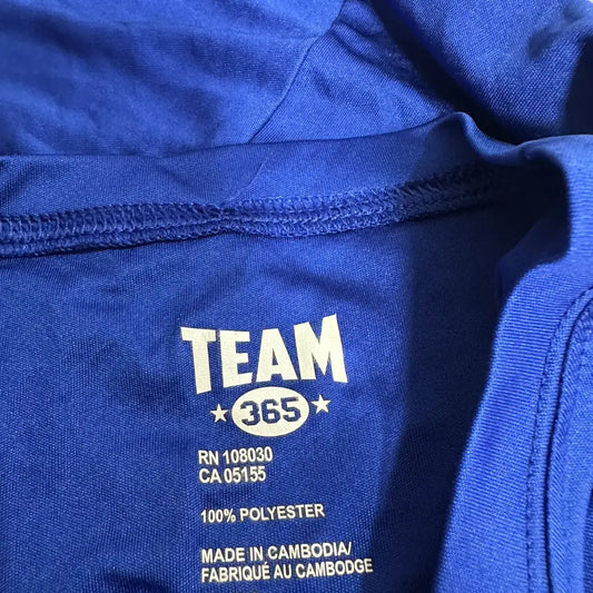 Team 365 Sports Performance T Shirt Royal Blue ⚾🔥