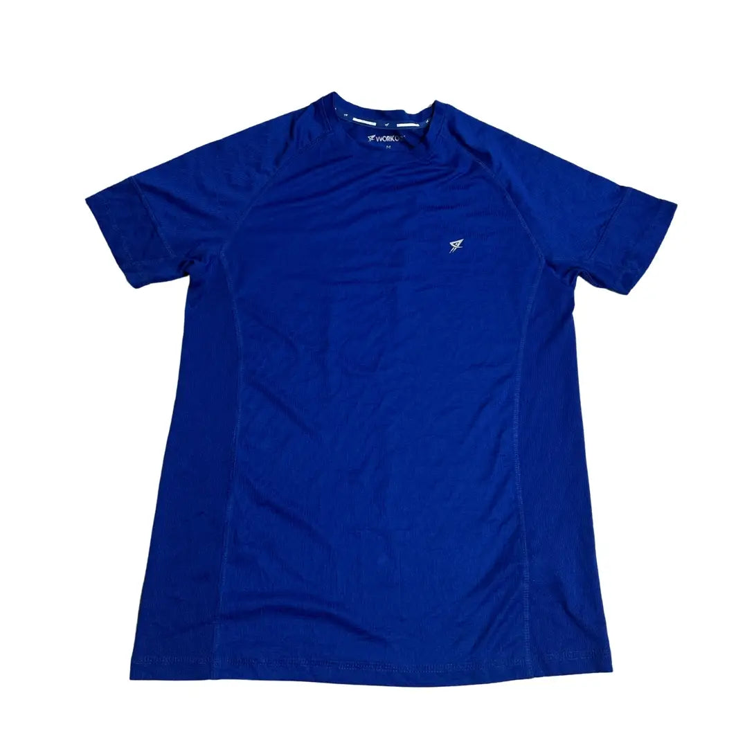 🏃‍♂️ Workout Performance Blue Sports T Shirt