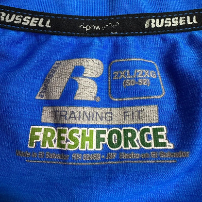 Russell FreshForce Training Fit Sports T-Shirt – Blue