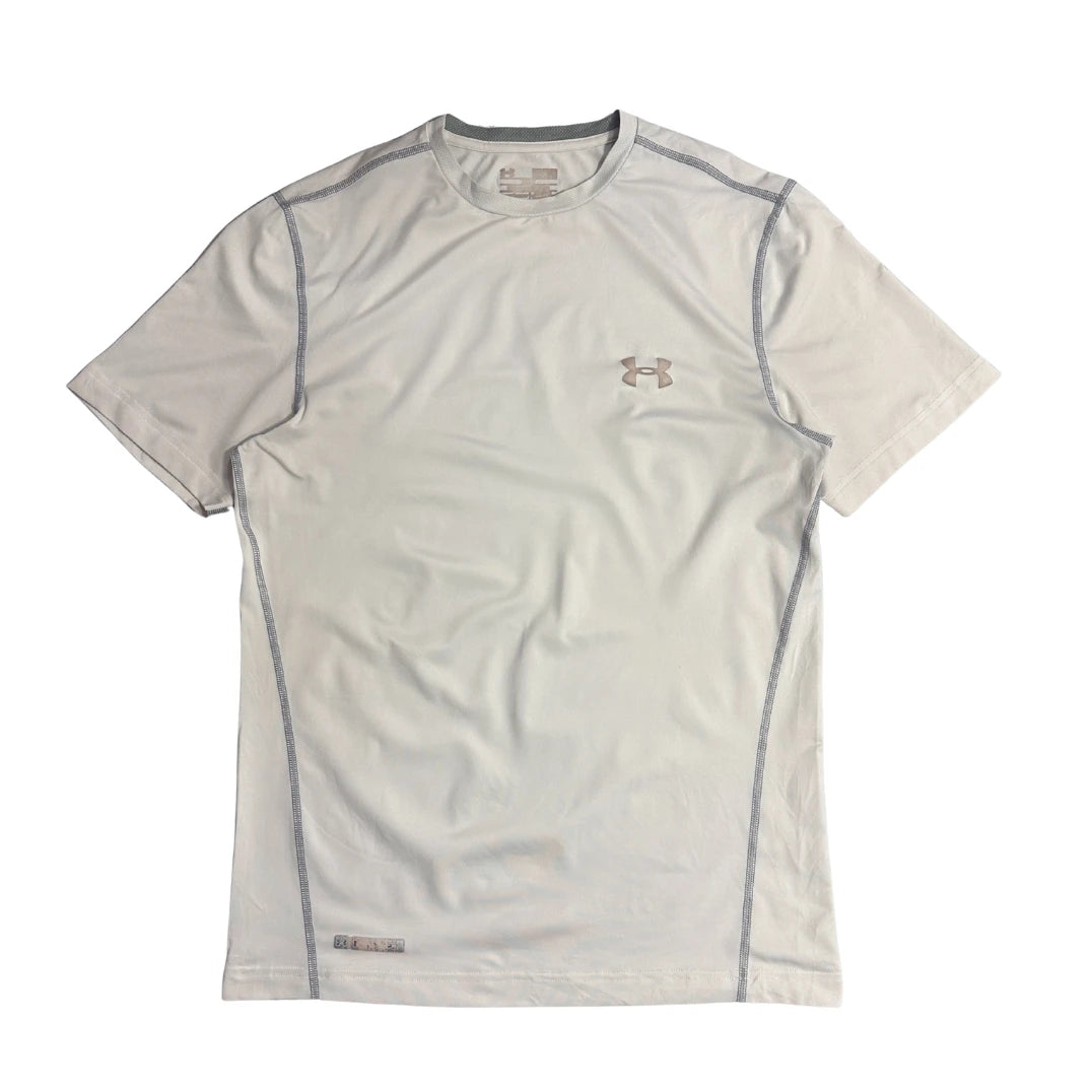 Under Armour HeatGear Performance T Shirt Light Grey 🏋️‍♂️