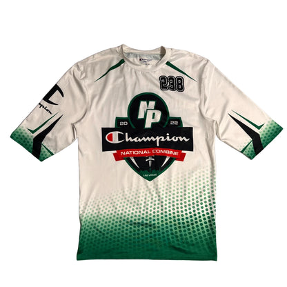 Champion Ultrafuze National Combine Jersey White Green 238 🏈