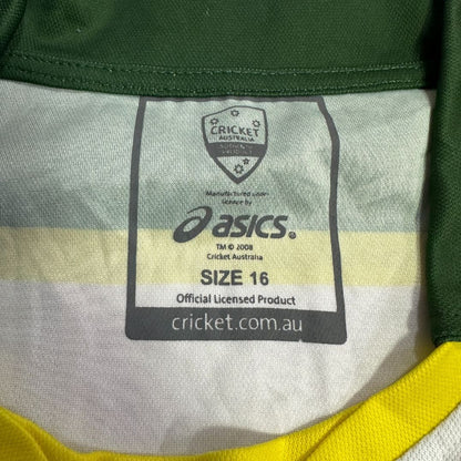 🏏 Asics Cricket Blast Official Jersey 🇦🇺💛💚