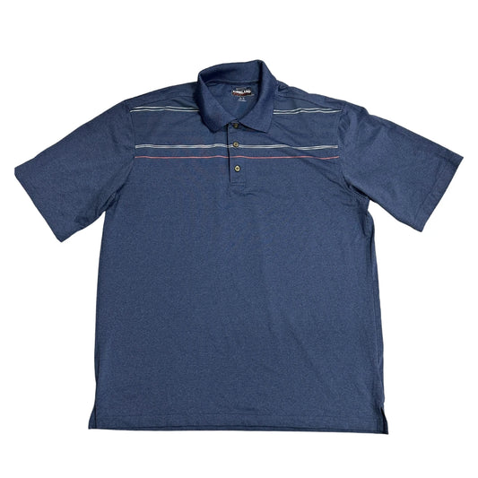 👕 Kirkland Signature Performance Polo Shirt – Navy Blue