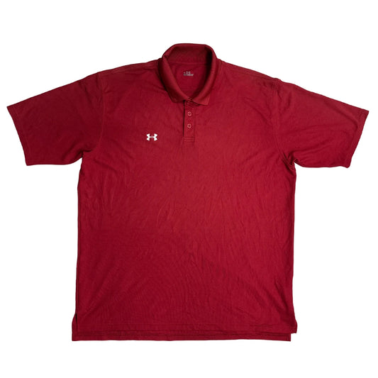 Under Armour Red Performance Polo Shirt 👕⚡