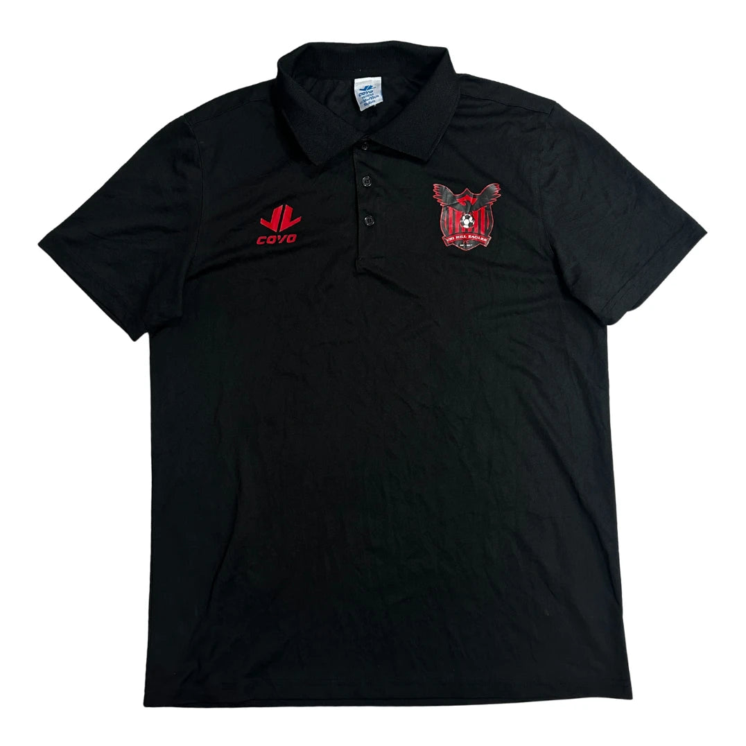 🖤 COVO Black Sports Polo Shirt – Team Edition