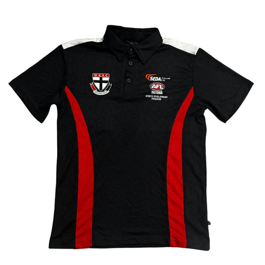 PSW / ST KFC Sports Polo Shirt – Black & Red Edition 🔴⚫