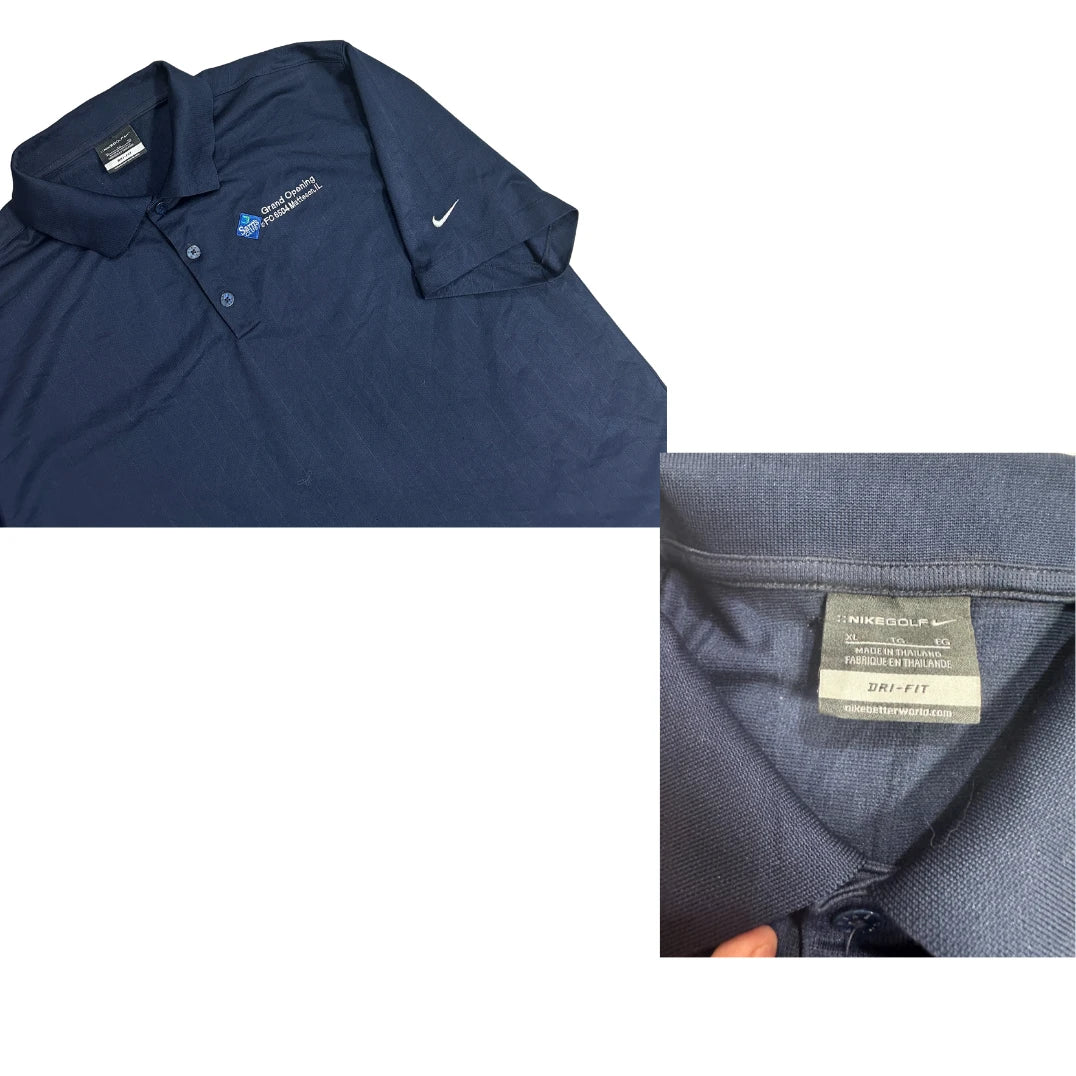 🏌️‍♂️ Nike Golf Dri-Fit Polo Shirt – Navy Blue