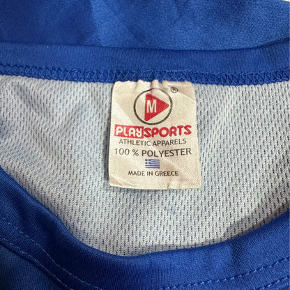 🟦 AEN Playsports Football Jersey Blue & Yellow ⚽