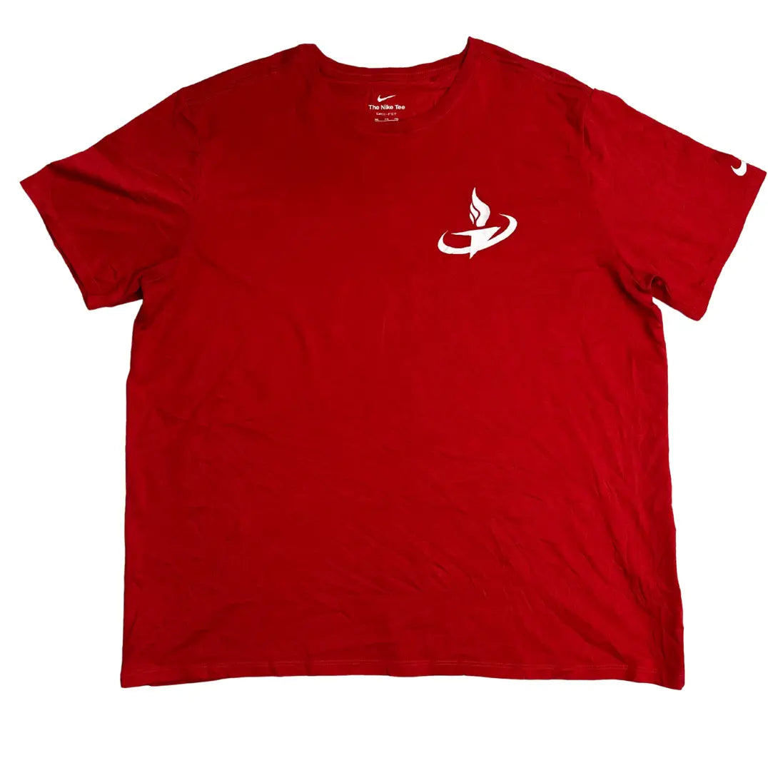 Nike The Nike Tee Dri-FIT Red Sports T-Shirt ❤️