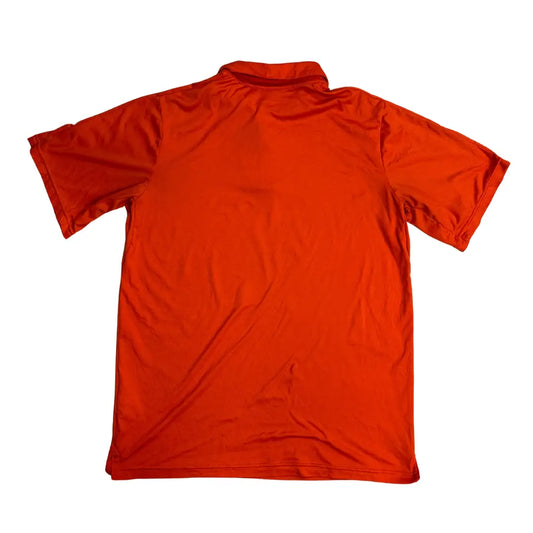 🟠 Nike Dri-FIT Polo Shirt – Orange