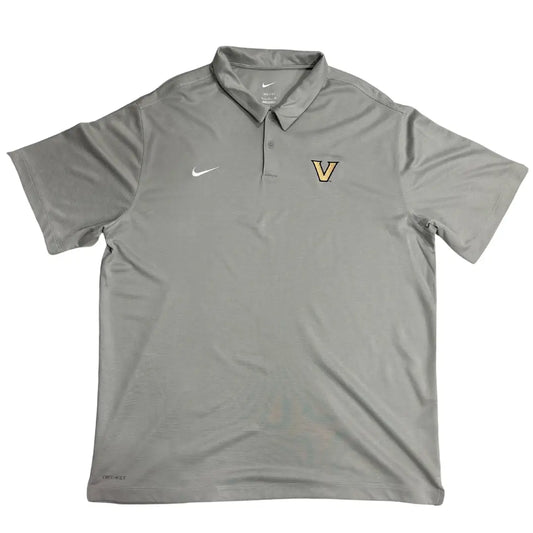 Nike Dri-FIT Grey Polo Shirt – Athletic Edition