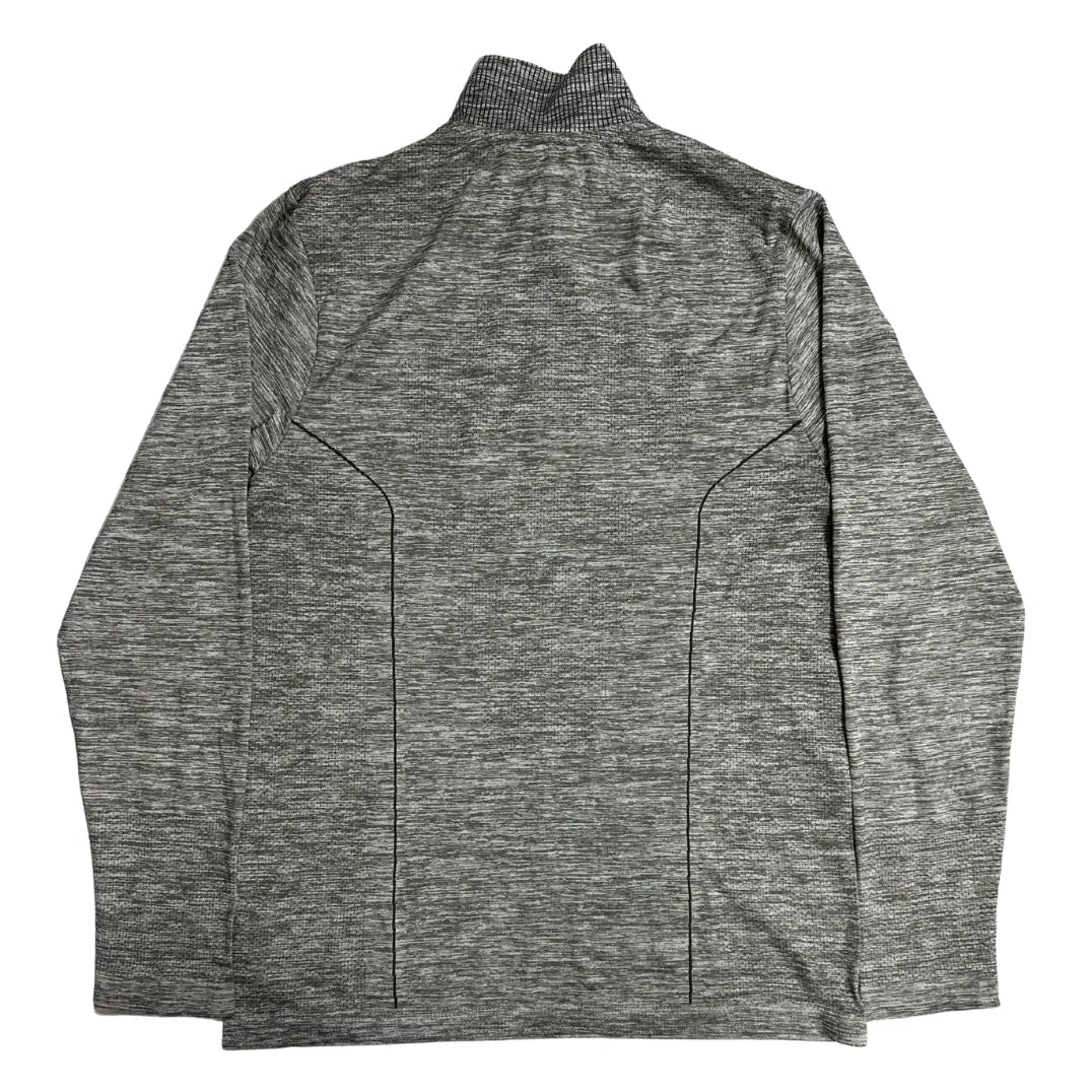 Heather Grey Quarter-Zip Performance Pullover 🧥⚡